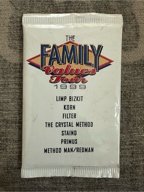 Family Values Tour collector cards – never opened